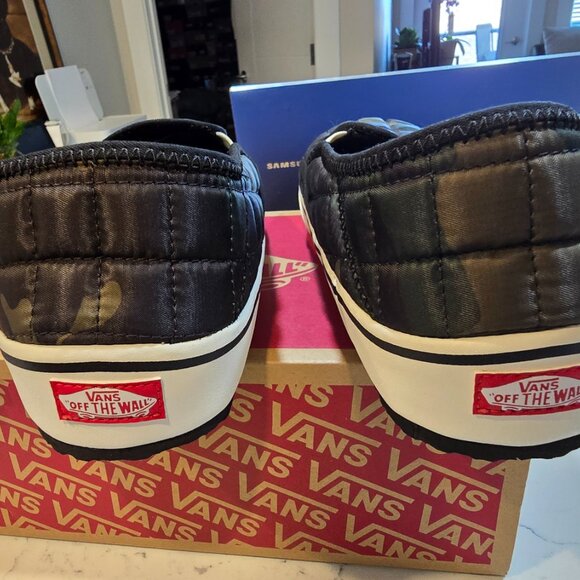 VANS Slip-Er 2 Mens Size 9 Camo Black Green White Brown VN0A4UWO8KC NEW - Picture 4 of 9